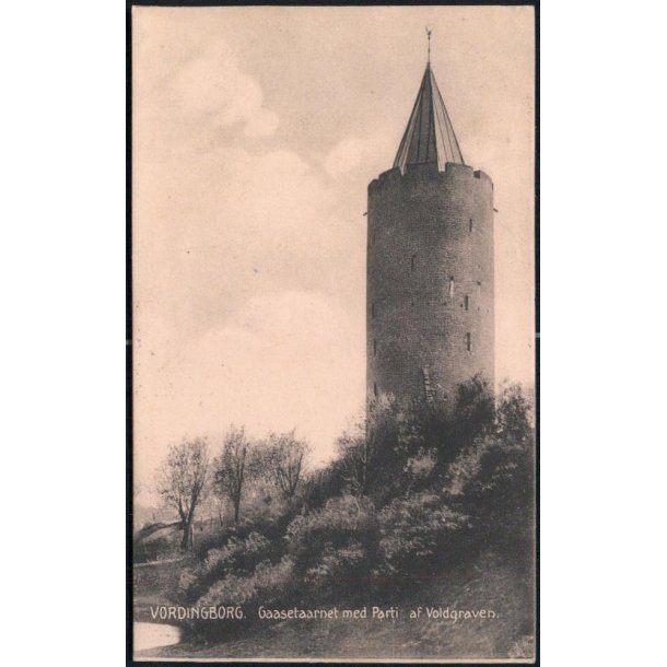 Vordingborg - Gaasetaarnet med Parti af Voldgraven - Willerups Bogh. 14272
