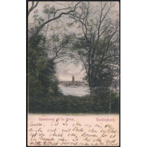 Vordingborg -Gaasetaarnet set fra Oringe - Eneret 1948