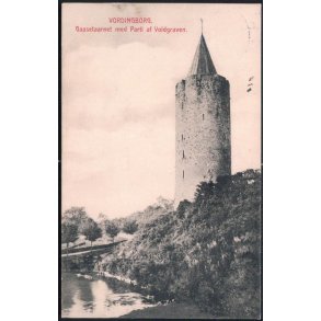 Vordingborg - Gaasetaarnet med Parti af Voldgraven - Willerups Bogh. 14272