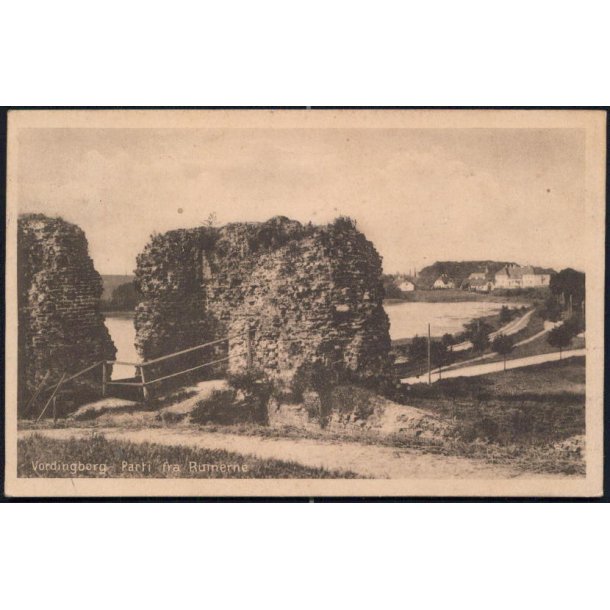 Vordingborg - Parti fra Ruinerne - Fr. Thunes Bogh. 33280