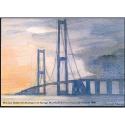 Den nye &Oslash;stbro fra Halskov til Sprog&oslash; - (Mads Stage) u/n