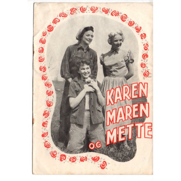 Karen - Maren og Mette - A5 - Brugt !