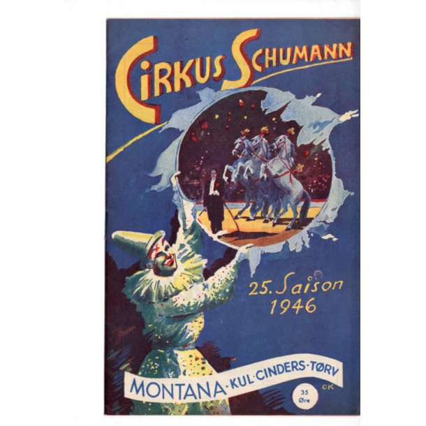 Cirkus Schumann - 1946. - A5 - Flot !!