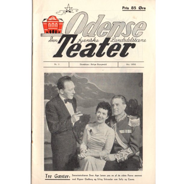 Odense Teater - Maj 1956 - A5 - P&aelig;n !
