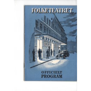 Folketeateret 1941 - 42 - Ca. A6 - Foldet !