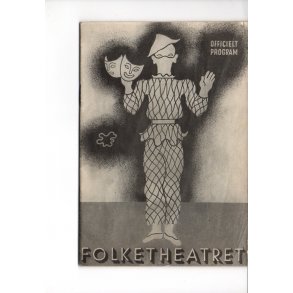 Folketeateret 1937 - 38 - Ca. A6 - Brugt !