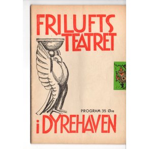 Frilufts Teateret - i Dyrehaven 1948 - A5 - P&aelig;n !