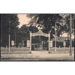 København - Lars Mathisens Minde i Allegade - F.B.