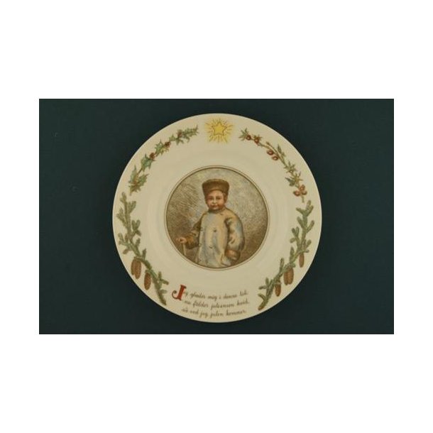 Peters Jul, Tallerken 18 cm. Nr. 1 - Royal Copenhagen