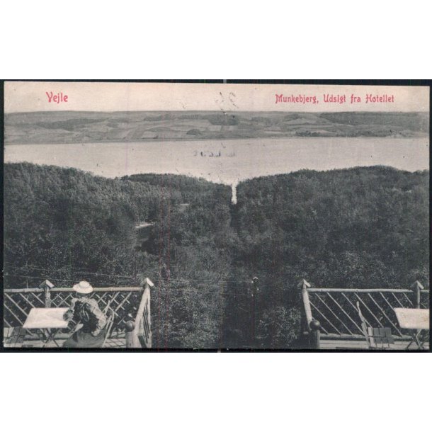 Vejle - Munkebjerg - Udsigt fra Hotellet - WKF 619