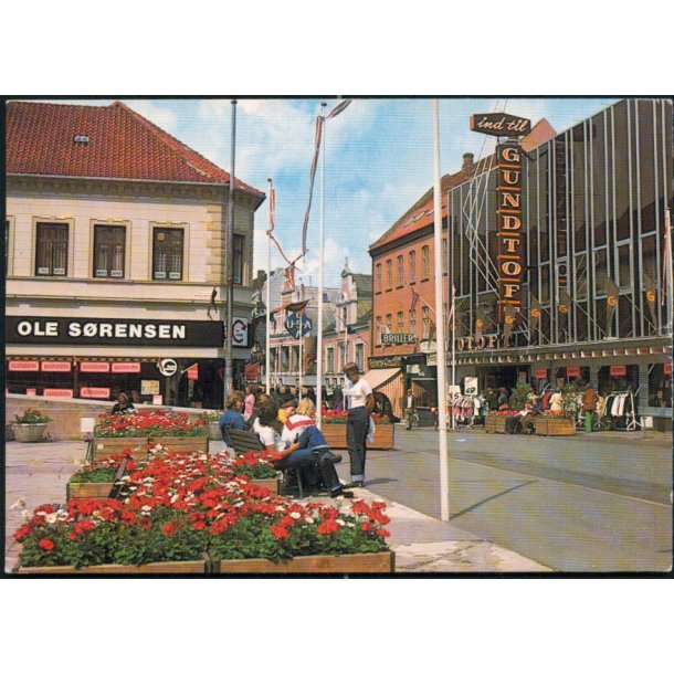 Vejle - G&aring;gaden ved R&aring;dhuspladsen - Stenders 149 717 059