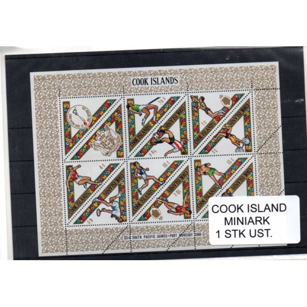 Cook Island - Miniark - Ustemplet