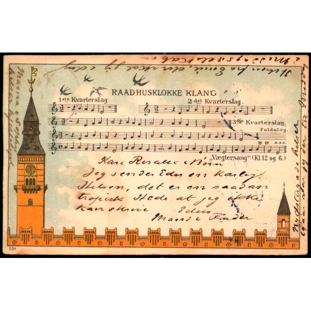 Raadhusklokke Klang - C. St. u/n