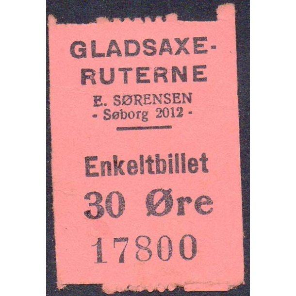 Gladsaxe - Ruterne - 30 &Oslash;re