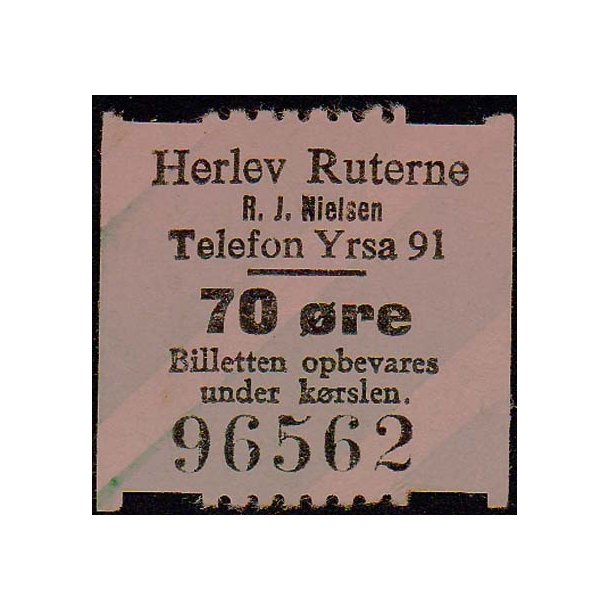 Herlev Ruterne - 70 &Oslash;re
