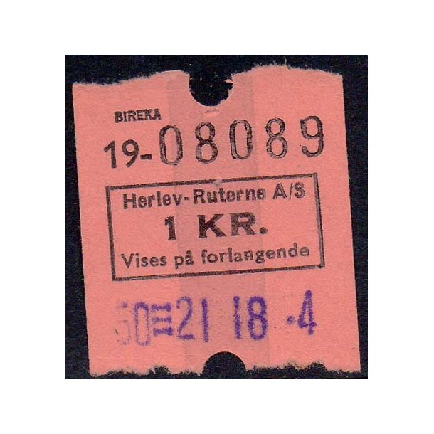 Herlev Ruterne A/S - 1,10 kr.