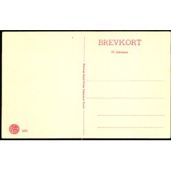 Fan� - H�stpige med Maske paa - Warberg 1275