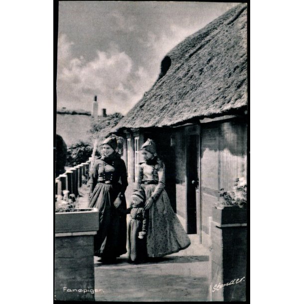 Lille Fan�pige - Stender (Bagsidetryk)