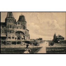 Fan&oslash; - Udsigt fra Kurhotellet - J.N. Hansen u/n