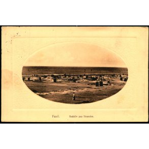 Fan&ouml; - Badeliv paa Stranden - V. M&uuml;ller u/n