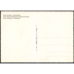 Fan&oslash; - Brudepar i nationaldragt - C.I.C. - 705