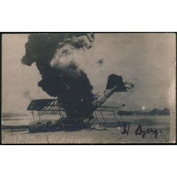 Fly - Nedstyrtet - Tysk? - Fotokort u/n