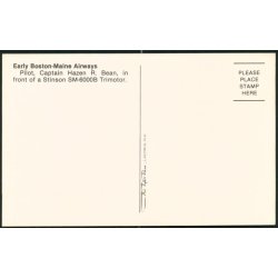 Early Boston- Maine Airways - Laconia u/n