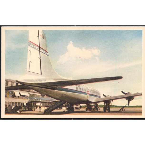Four-Engined SAS aricraft, Douglas DC-6 With 48 seats. - SAS u/n