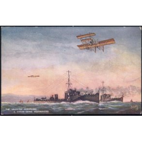 The Valkyrie Aeroplane & Ocean- Going Destroyers - Ollette 9857