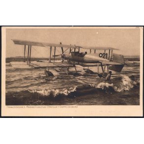 Französisches Marineflugzeug (Breguet Doppeldecker) J.F.Lehmanns 26