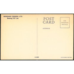 Wardair Canada - Boing 727 Jet - C 1949