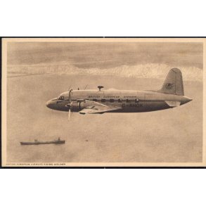 British European Airways Viking Airliner - u/n