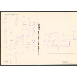 SAS - Boeing 747 B - u/n