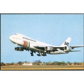 The SAS Boeing 747 - B - 976029