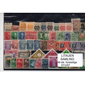 Litauen Samling - 49 Stk. Stemplet / Ustemplet