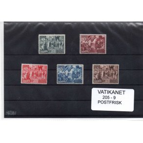 Vatikanet- 205 - 9 - Postfrisk