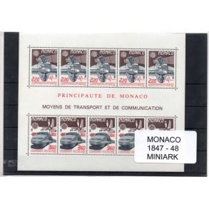 Monaco - Afa 1847 -48 - Miniark - Postfrisk