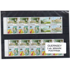 Guernsey - 2 Miniark Postfrisk