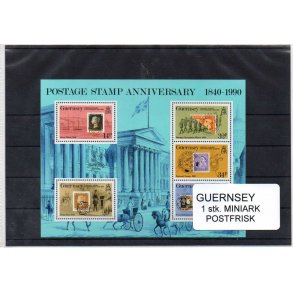 Guernsey - 1 Miniark Postfrisk