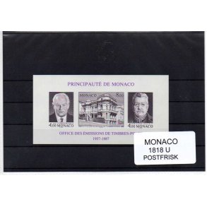 Monaco - Afa 1818 U - Postfrisk Utakket.