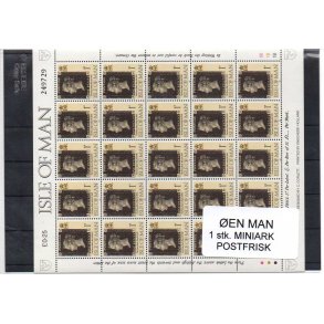 &Oslash;en Man - 1 Stk Miniark - Postfrisk