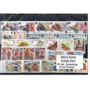 &Oslash;en Man - 28 Stk. Postfrisk