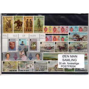 &Oslash;en Man - 30 Stk. Postfrisk