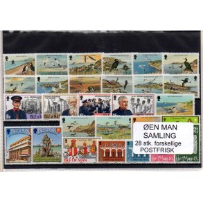 &Oslash;en Man - 28 Stk. Postfrisk