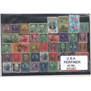 U.S.A. Perfiner 45 stk. Stemplet/Ustemplet
