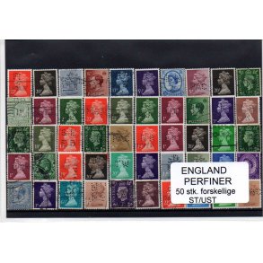 England Perfiner 50 stk. Stemplet/Ustemplet