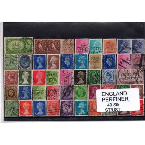 England Perfiner 49 stk. Stemplet/Ustemplet