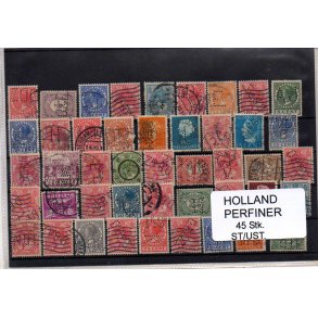 Holland Perfiner 45 stk. Stemplet/Ustemplet