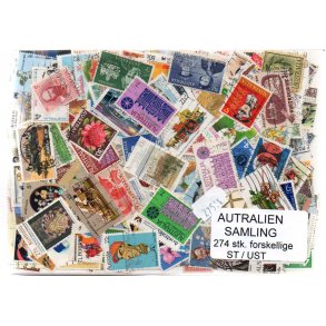 Australien Samling St/ust. 274 forskellige