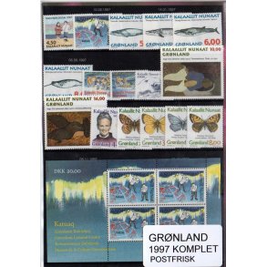 Grønland 1997 Kompelt - Postfrisk